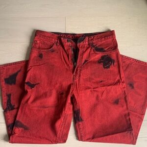 HUGO Red and Black Relaxed Men's Jeans